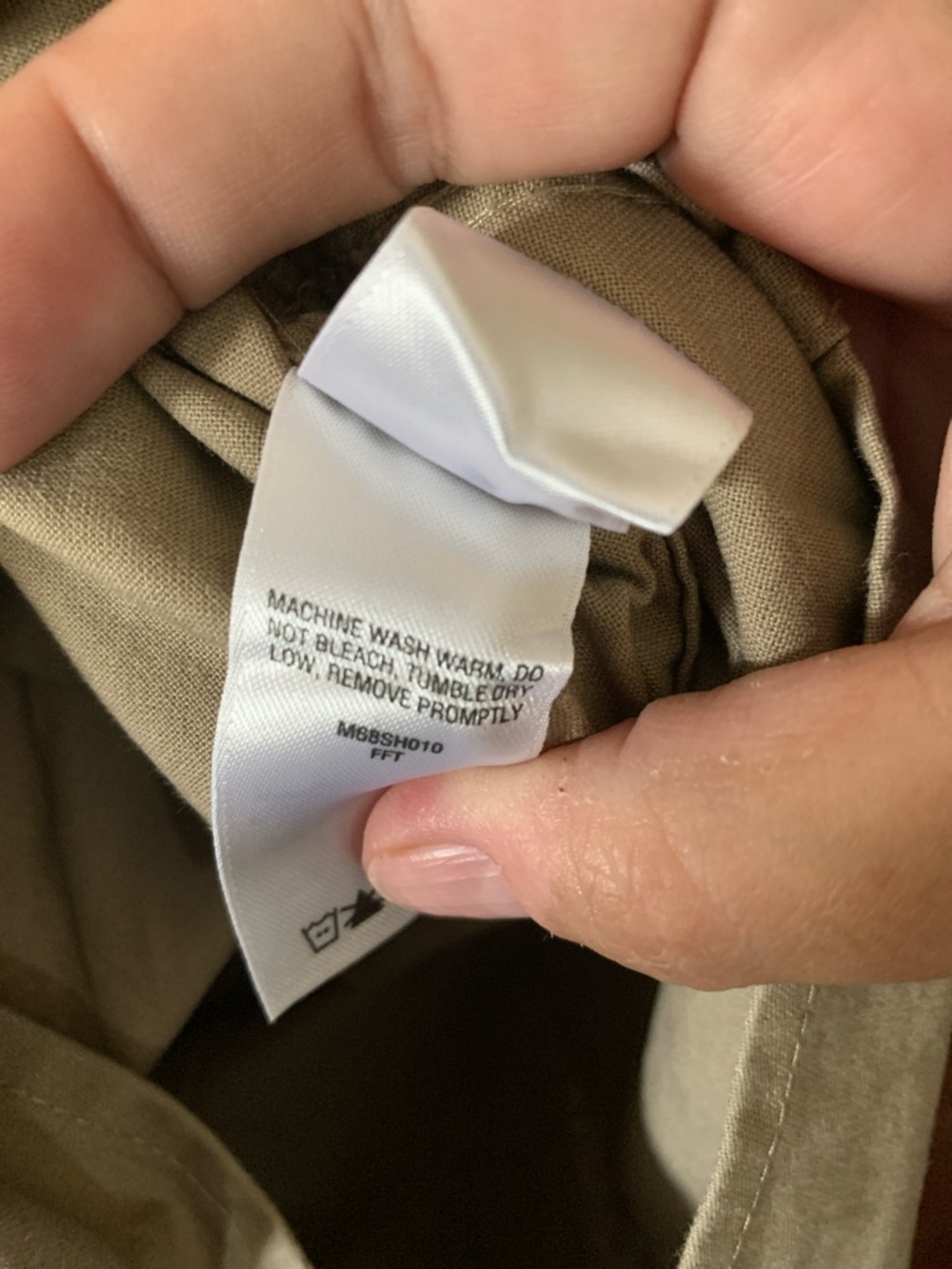 Cabela's Khaki/Olive Shirt Men’s Large - Picture 10 of 12